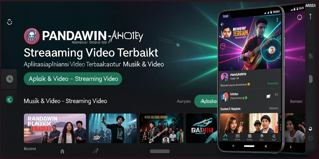 Antarmuka user-friendly aplikasi PANDAWIN untuk Streaming Video.