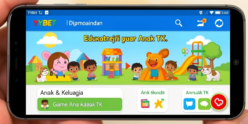 Tampilan antarmuka YYBET yang cerah dan interaktif.